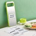 5-in-1 Stainless Steel Vegetable Cutter & Slicer