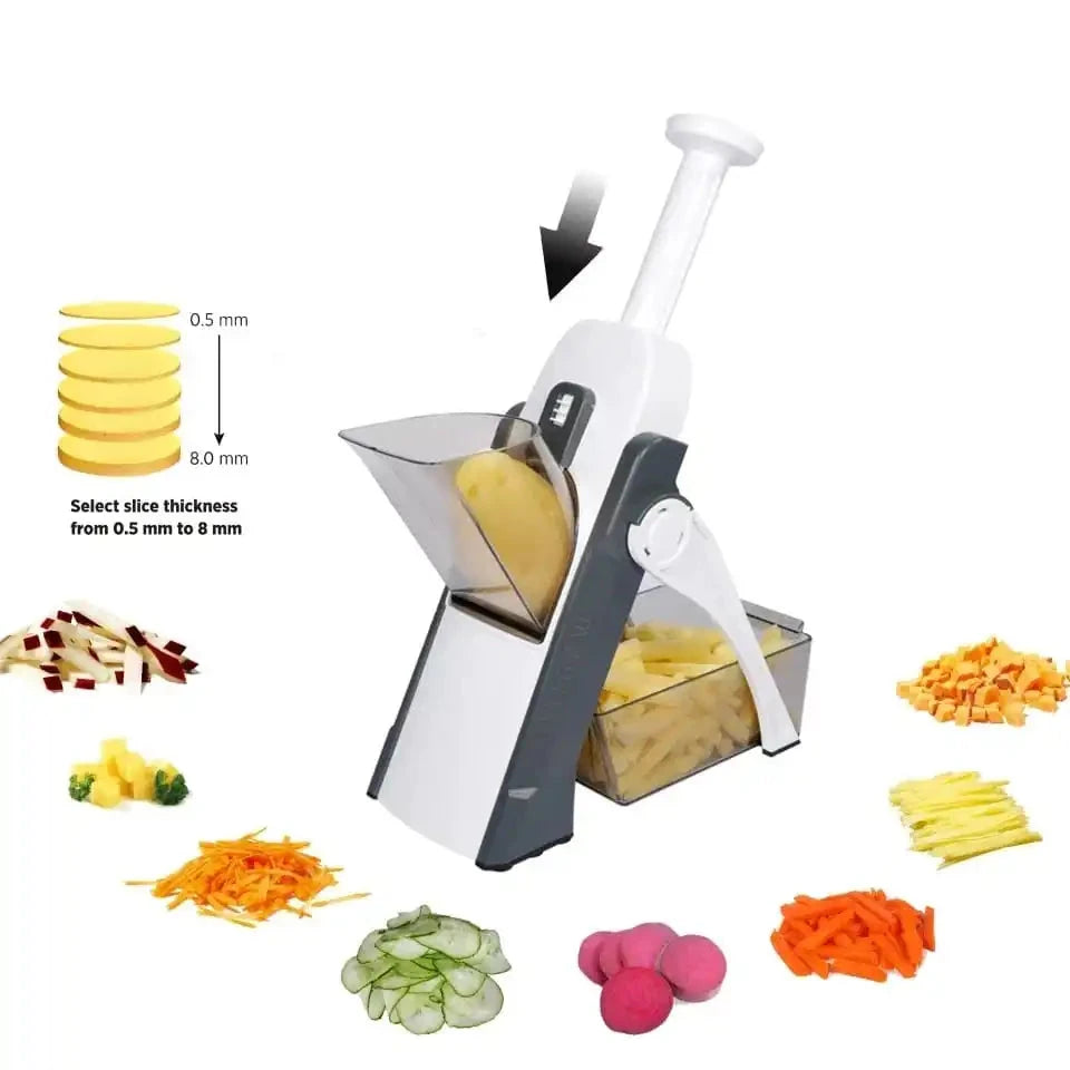 Adjustable Mandoline Slicer & Vegetable Cutter