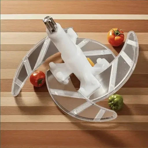 2L Manual Food Chopper with Steel Blades
