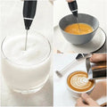2-in-1 Electric Milk Frother & Egg Whisk – USB Rechargeable