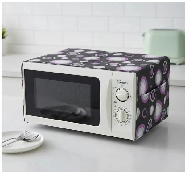 Microwave Oven Cover with Pockets – Waterproof Dustproof